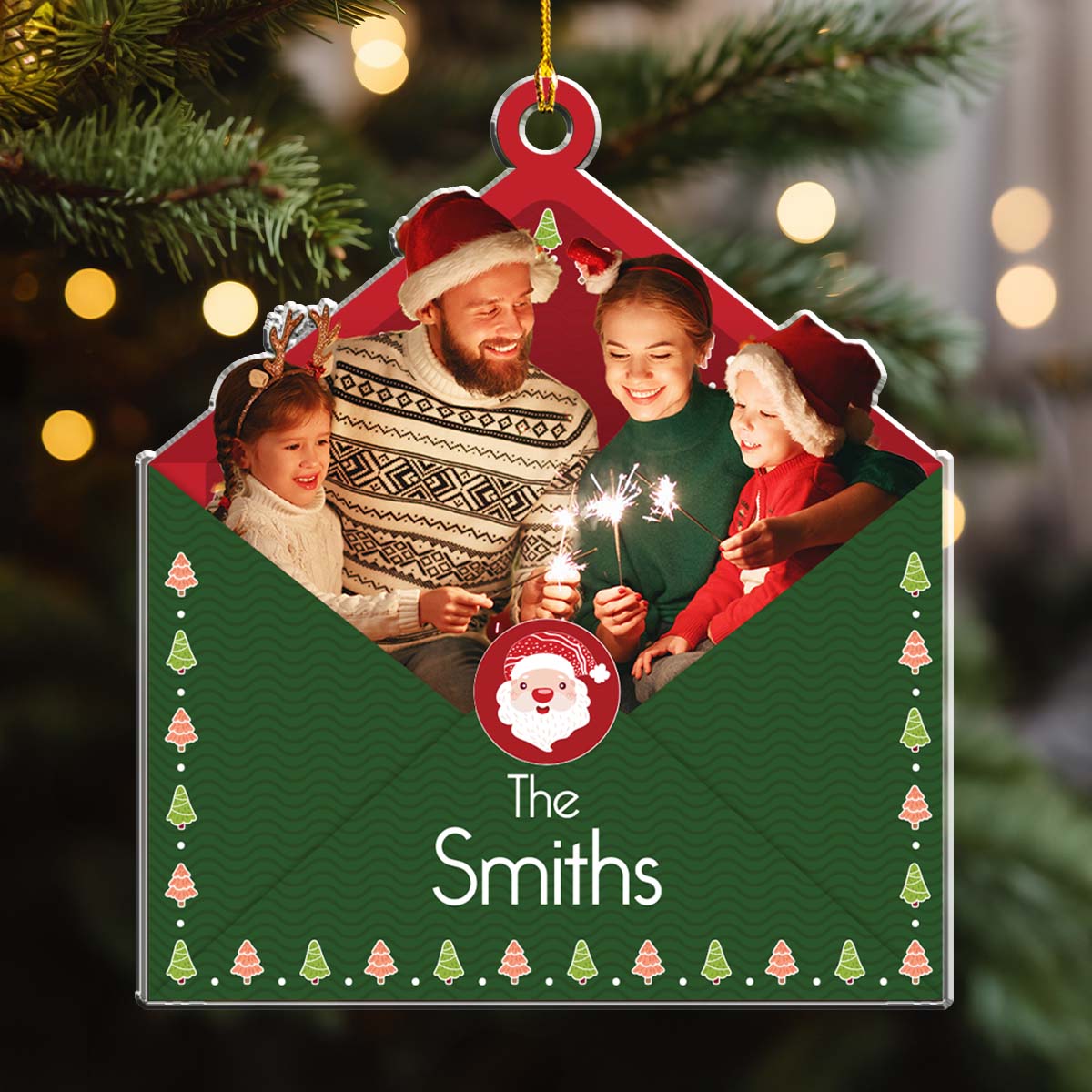 Warm Wishes - Personalized Custom Acrylic Ornament