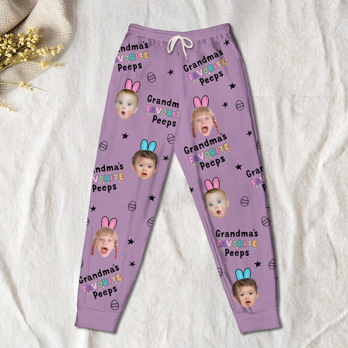 My Favorite Peep Calls Me - Personalized Custom Sweatpants