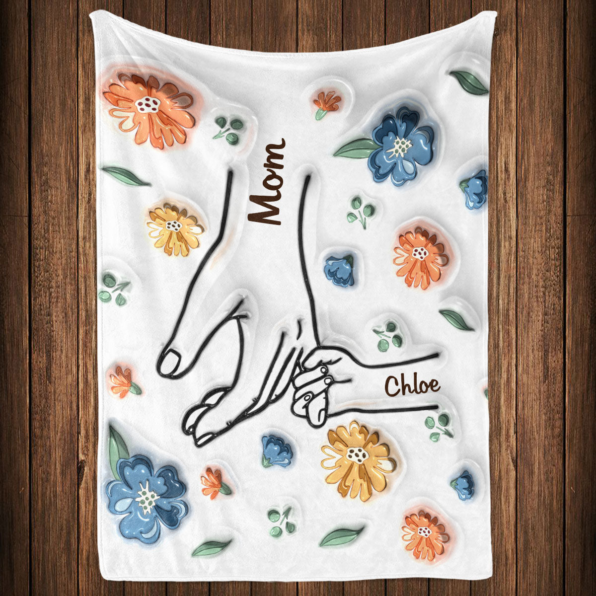 Mom You Are My Hero - Personalized Custom Fleece Blanket