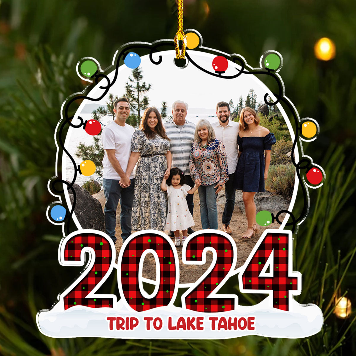 Best Memories - Personalized Custom Acrylic Ornament