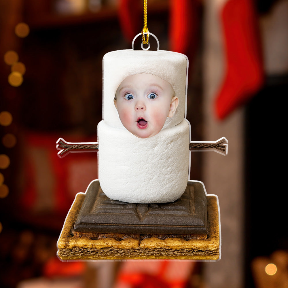 Sweet Smore Snow First Christmas - Personalized Custom Acrylic Ornament