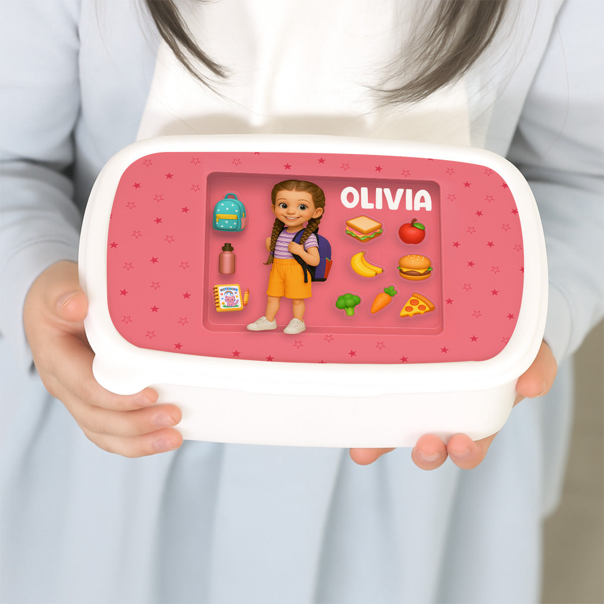 Back To School - Personalized Custom Lunch Box