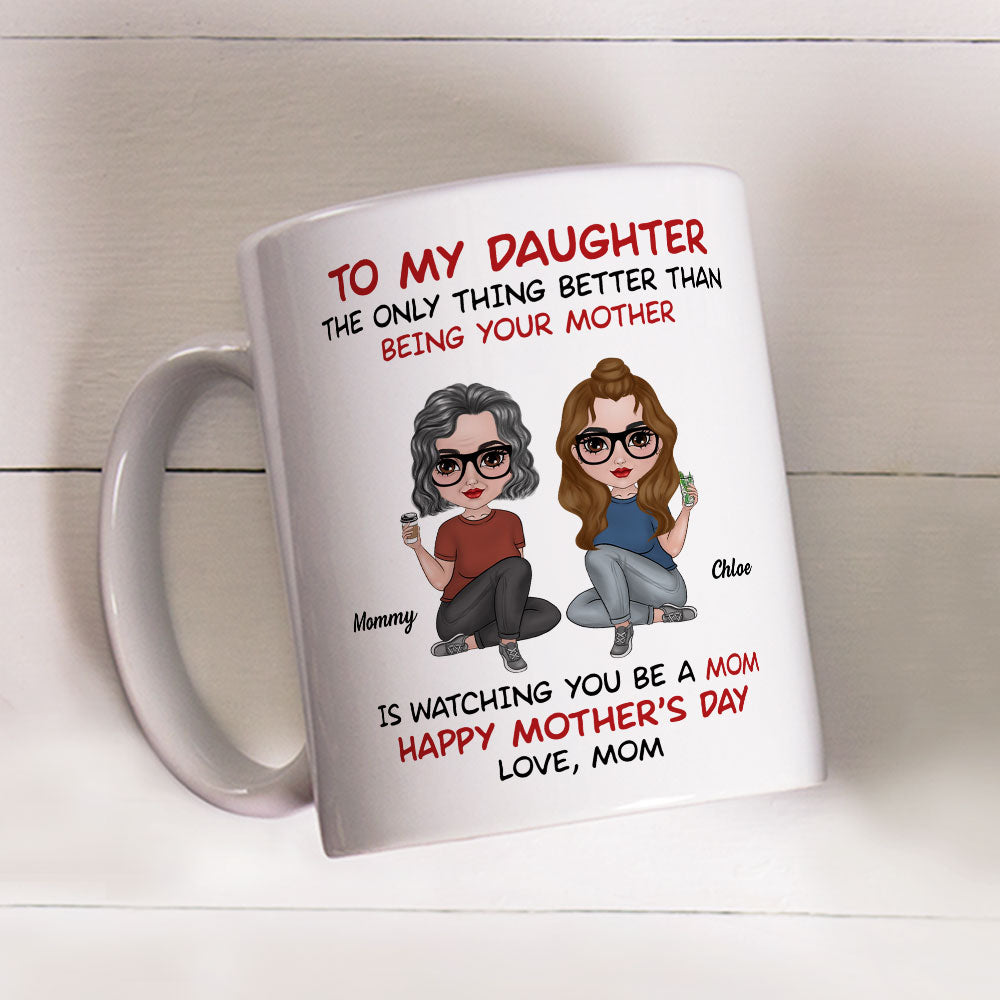 Heartfelt Mother - Personalized Custom Coffee Mug
