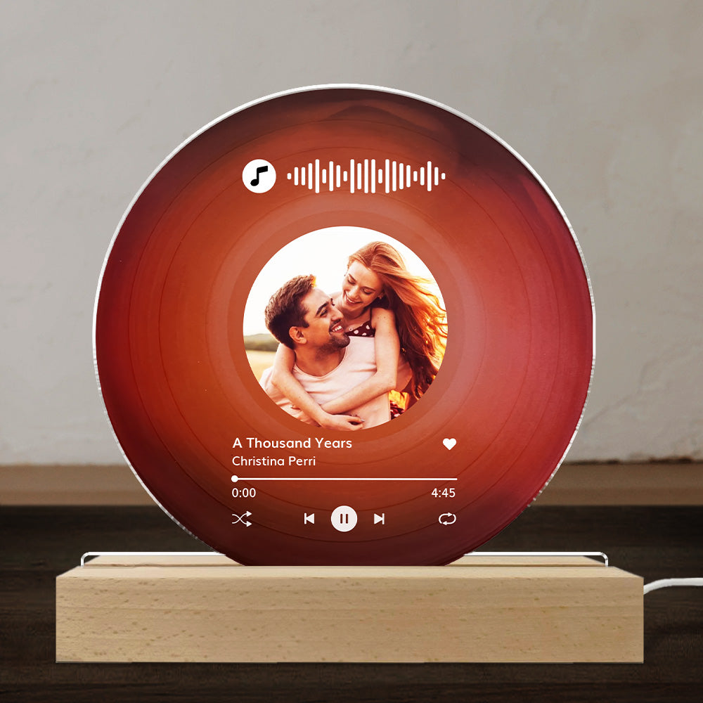 Love You To The Moon - Personalized Custom LED Light