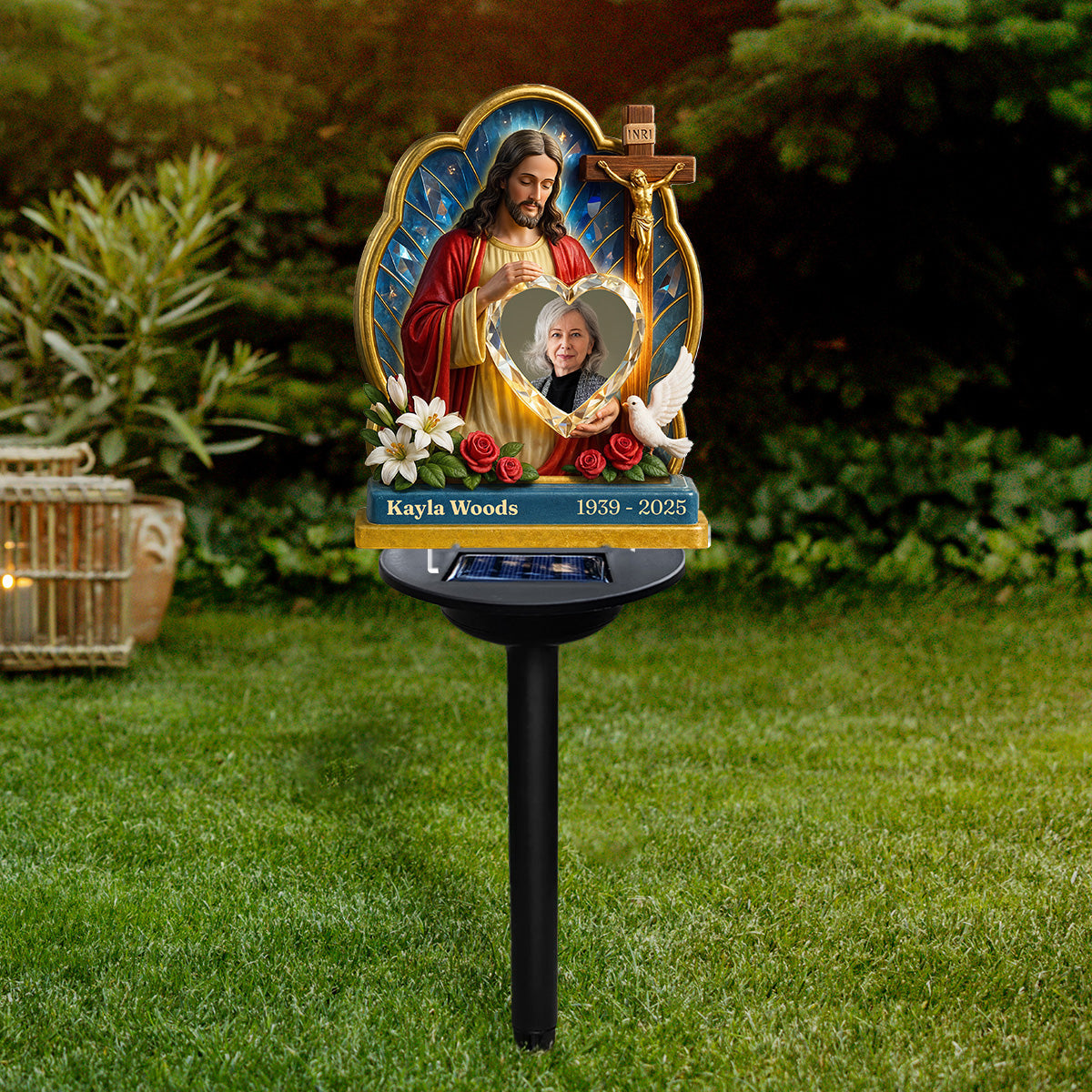 Guardian Of My Heart - Personalized Custom Solar Light
