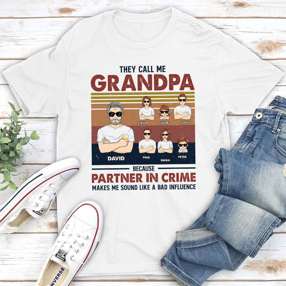Partner In Crime - Personalized Custom Shirt