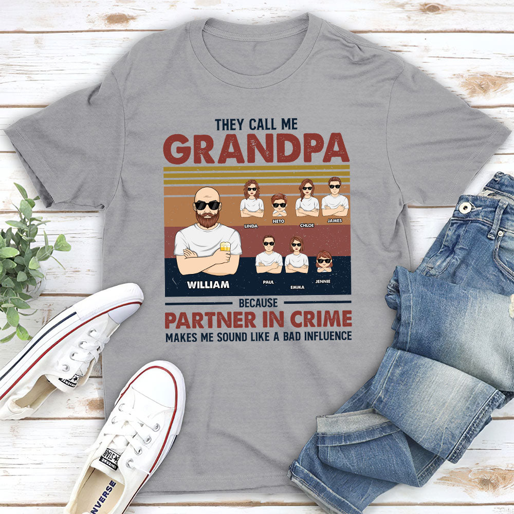 Partner In Crime - Personalized Custom Shirt