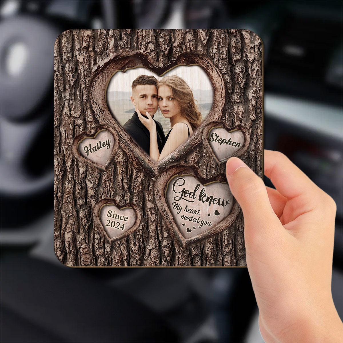 I Am Yours No Returns Or Refunds - Personalized Custom Car Visor Clip