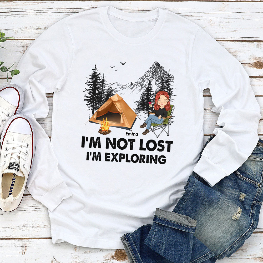 Not Lost - Personalized Custom Long Sleeve T-shirt