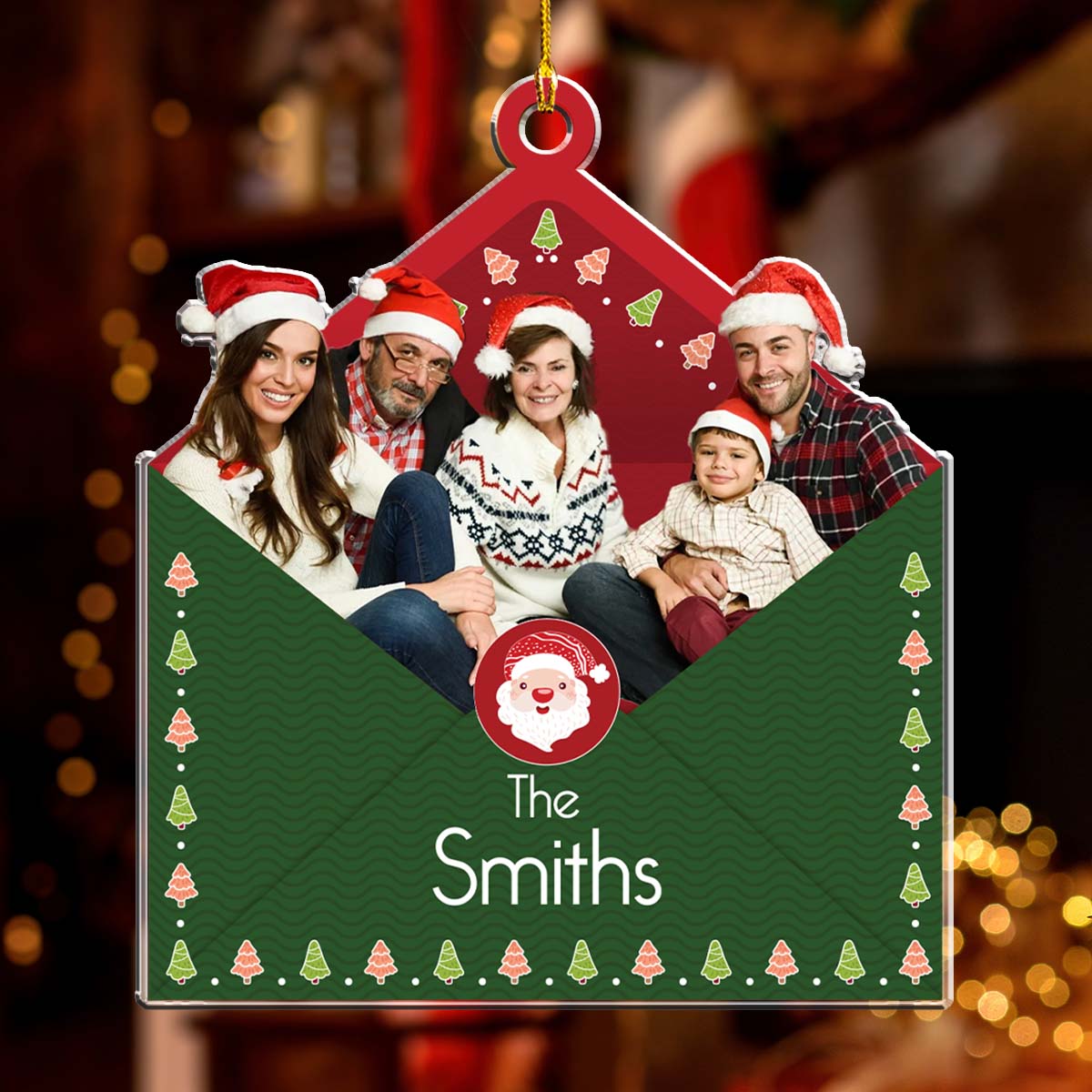 Warm Wishes - Personalized Custom Acrylic Ornament