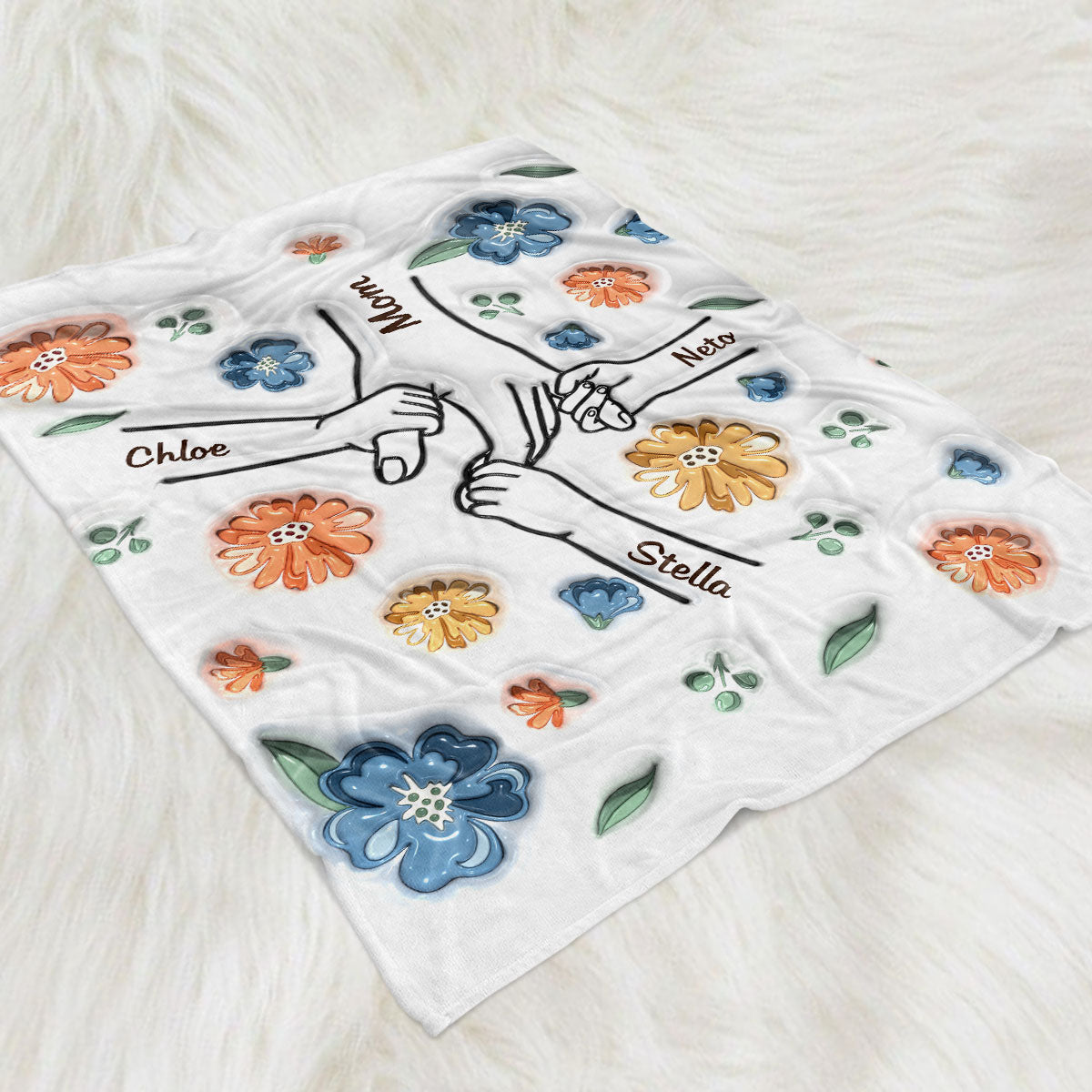 Mom You Are My Hero - Personalized Custom Fleece Blanket