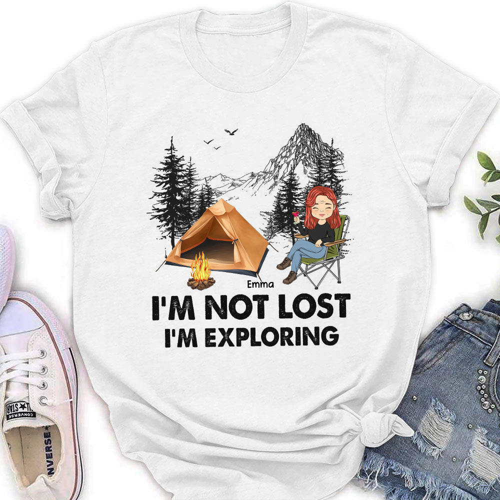 Not Lost - Personalized Custom Women's T-shirt