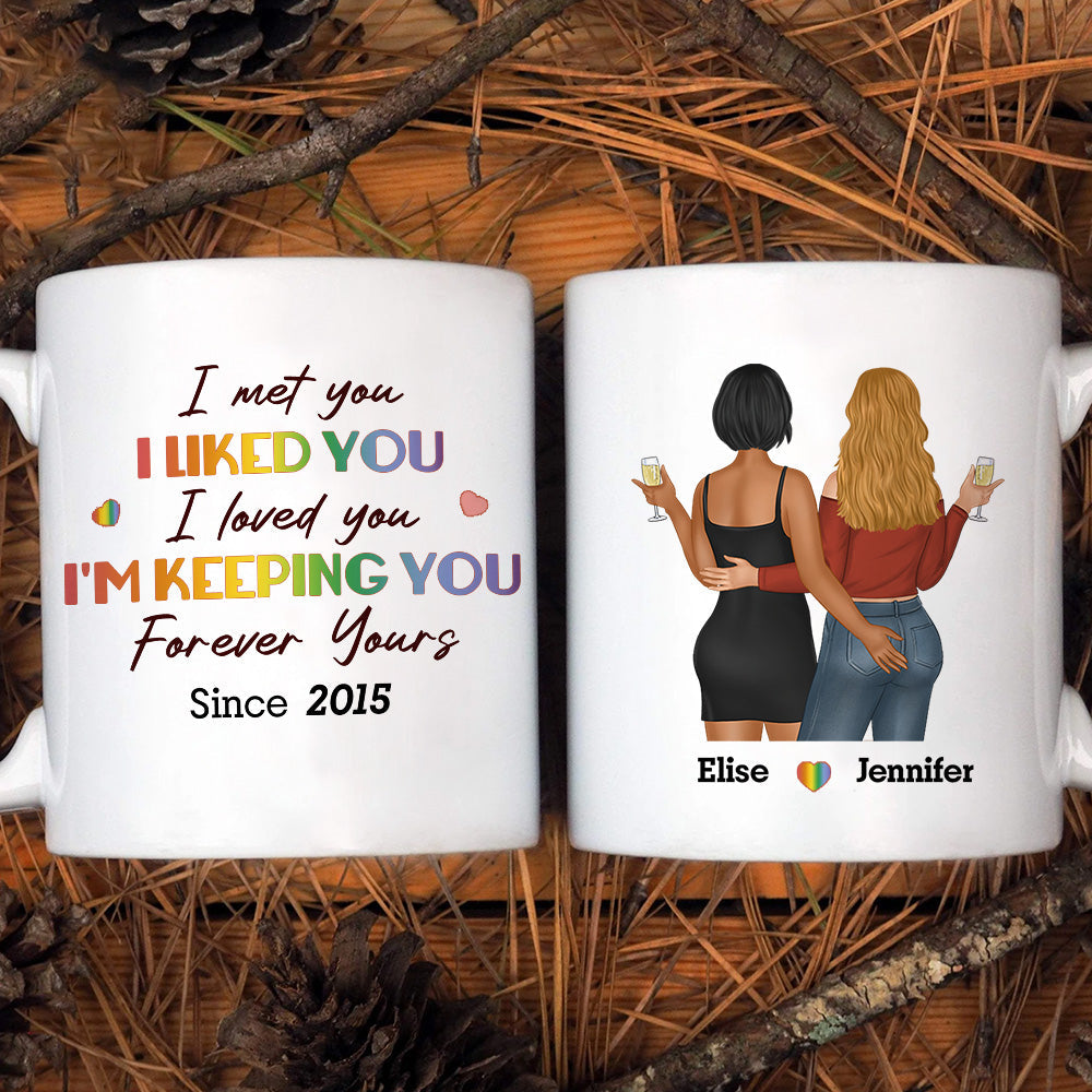 Forever Yours - Personalized Custom Coffee Mug