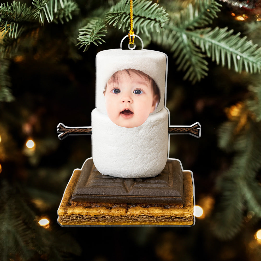 Sweet Smore Snow First Christmas - Personalized Custom Acrylic Ornament