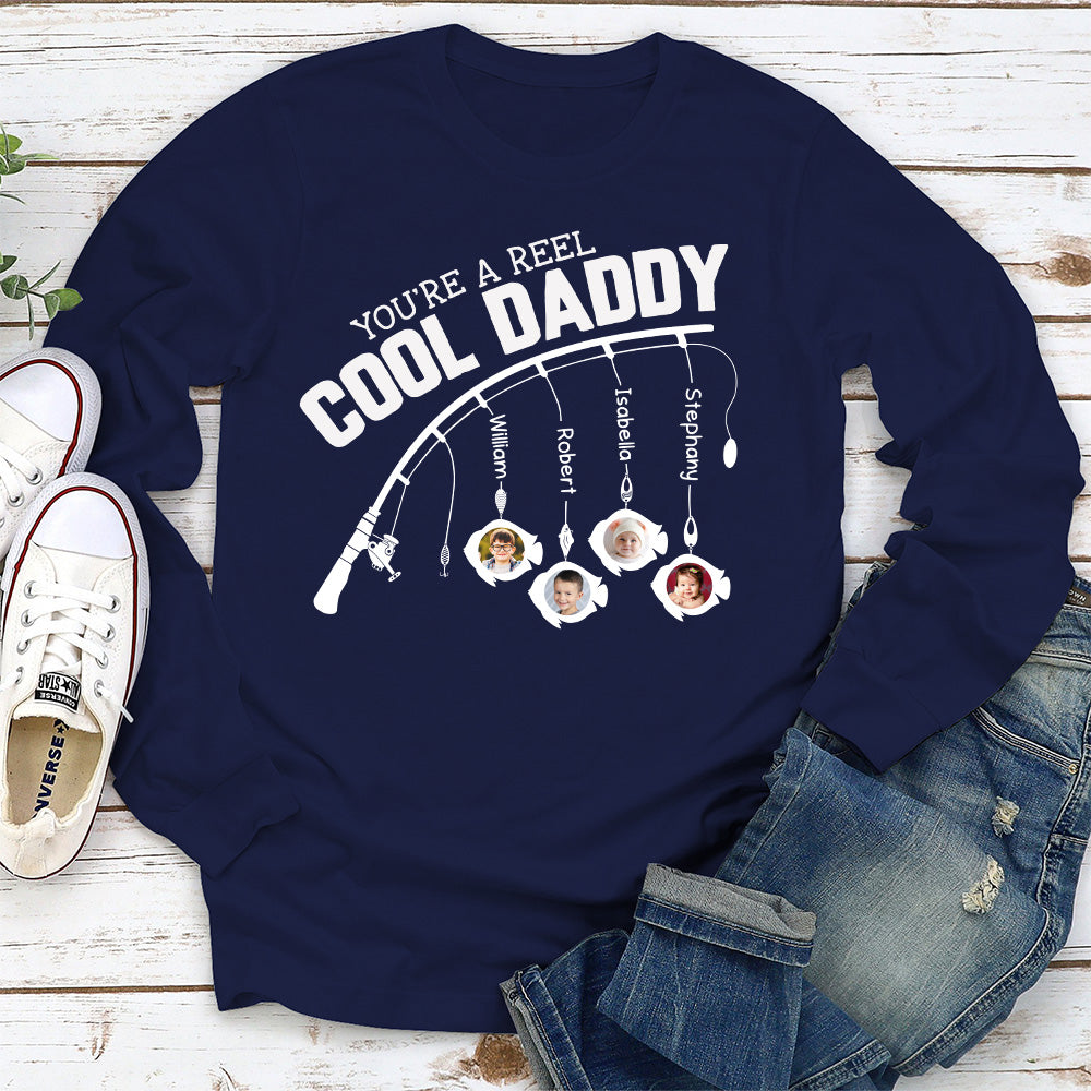 You Are A Reel Cool Grandpa - Personalized Custom Shirt