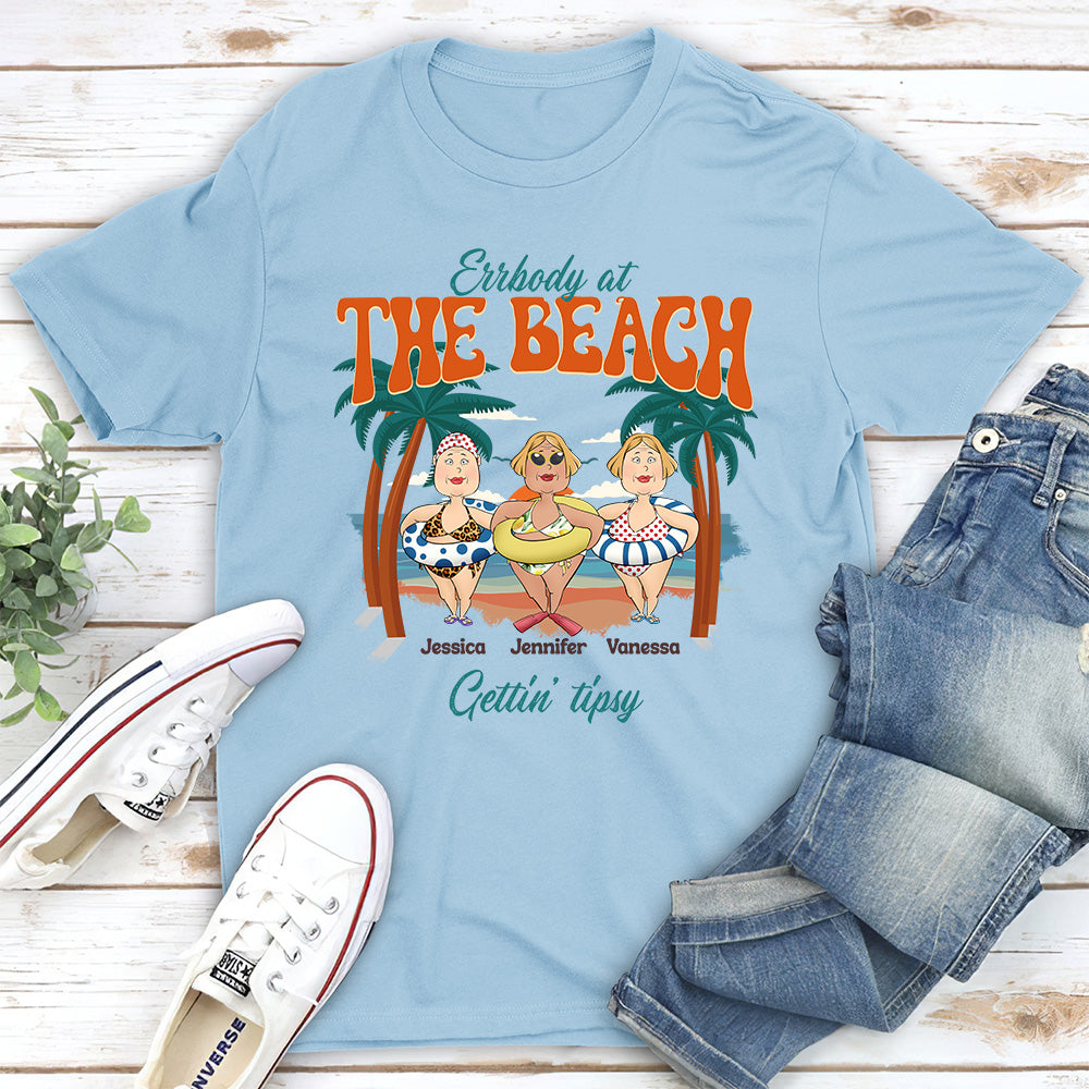 Errbody At The Beach - Personalized Custom Shirt