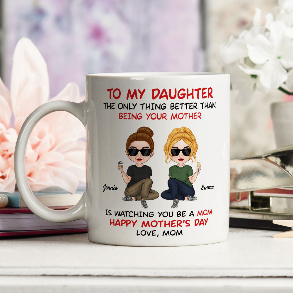 Heartfelt Mother - Personalized Custom Coffee Mug