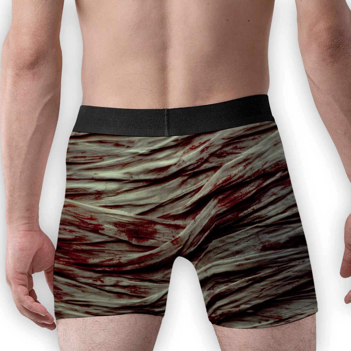 This Monster Belong To - Personalized Photo Men's Boxer Briefs