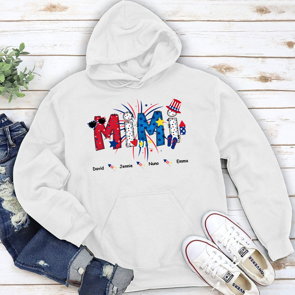 Great Mom Happy Holidays - Personalized Custom Hoodie