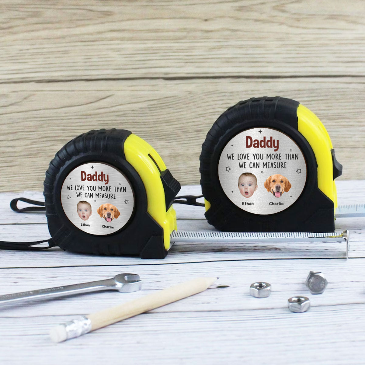 Love You Beyond Measure - Personalized Custom Tape Measure