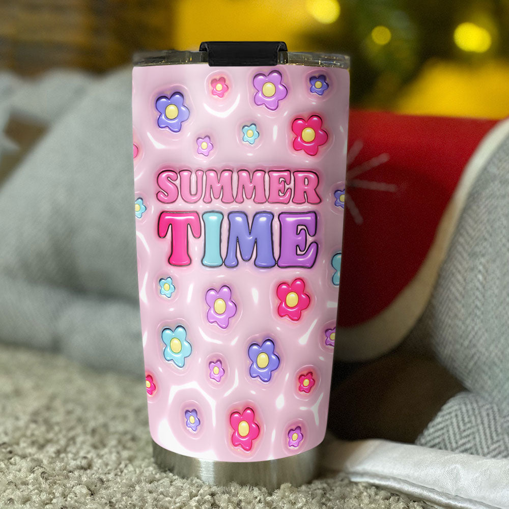 Summer Time - Personalized Custom Tumbler