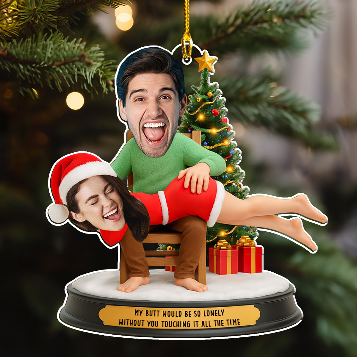 So Lonely Without You - Personalized Custom Acrylic Ornament