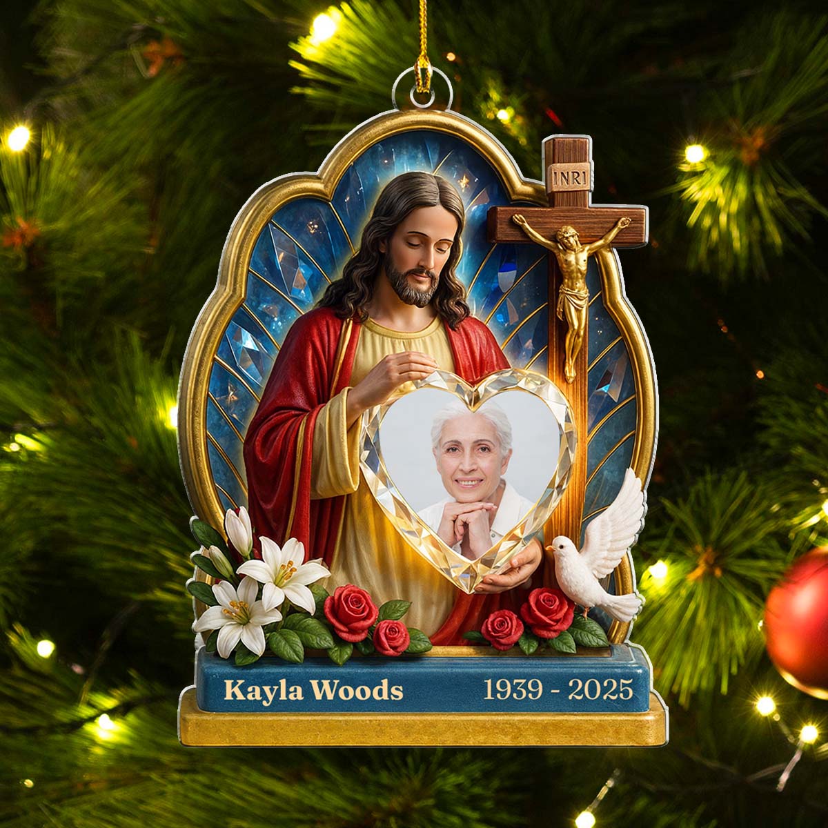 Guardian Of My Heart - Personalized Custom Acrylic Ornament