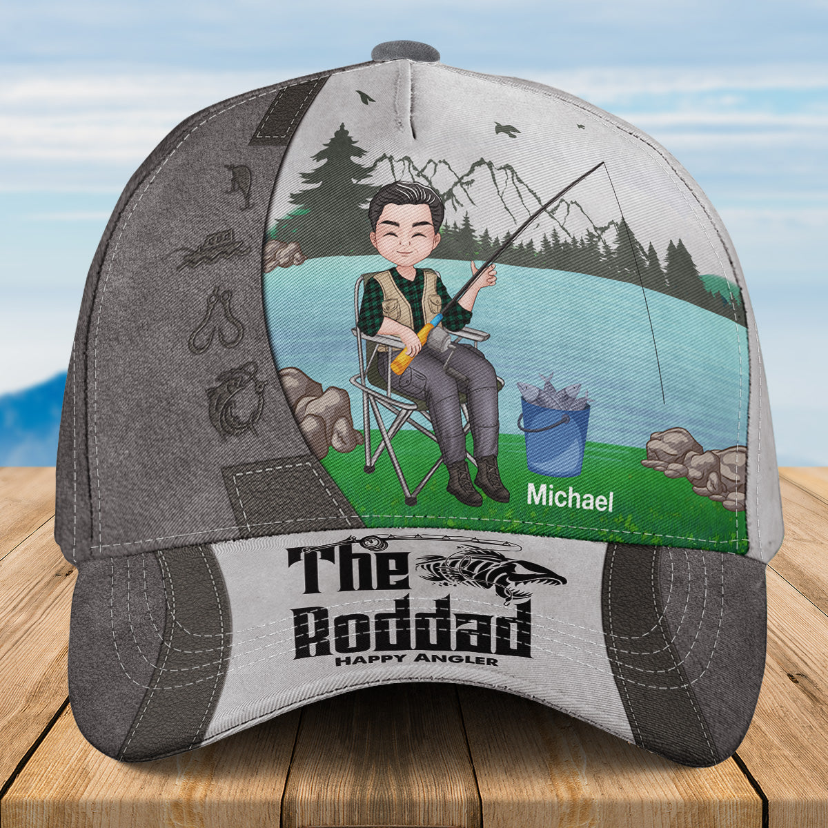The Rod Father - Personalized Classic Cap