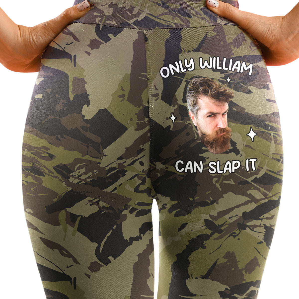 Only My Husband - Personalized Custom Leggings