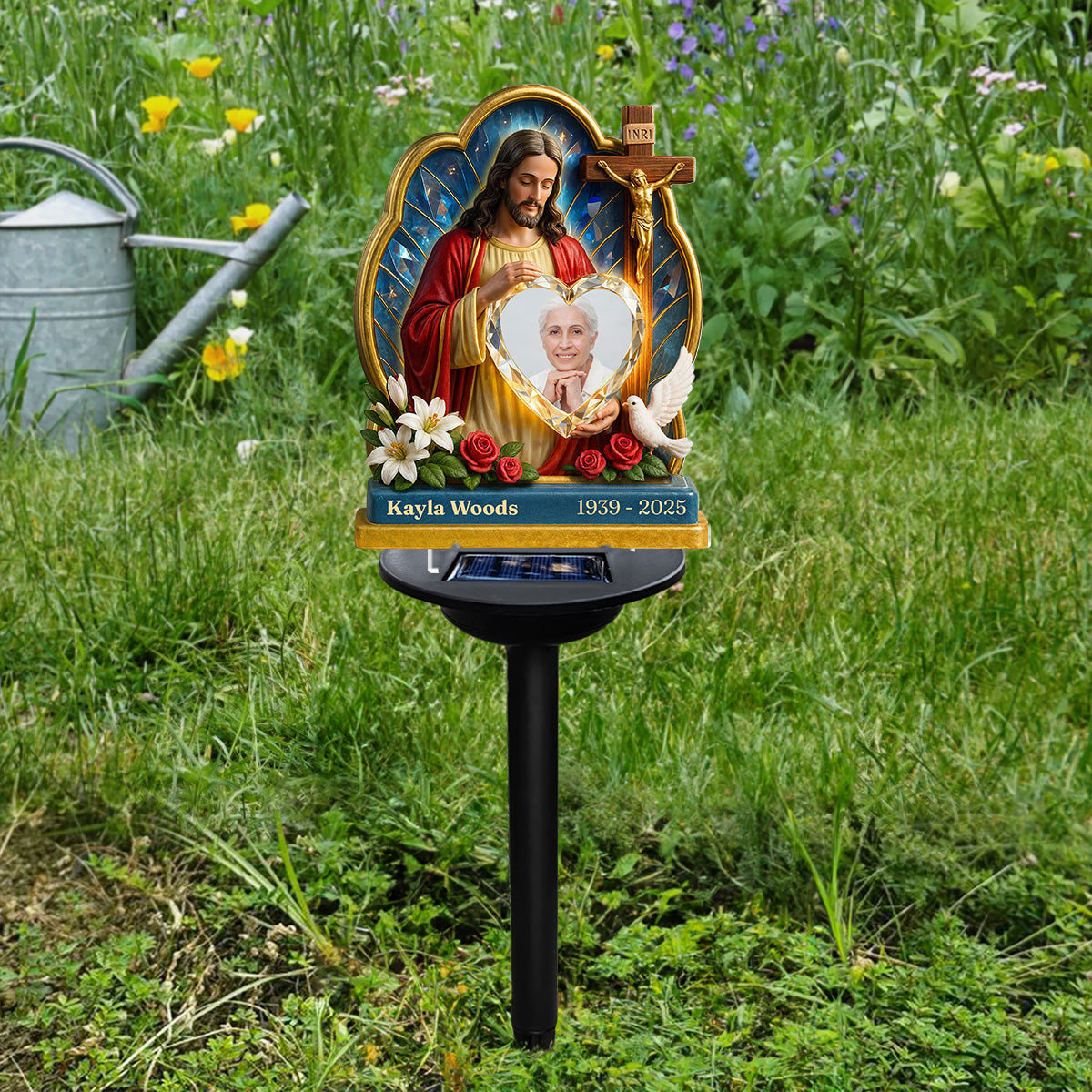 Guardian Of My Heart - Personalized Custom Solar Light