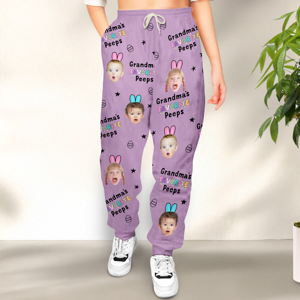 My Favorite Peep Calls Me - Personalized Custom Sweatpants