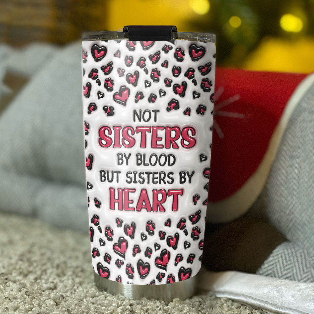 Best Besties Ever - Personalized Custom 3D Inflated Effect Tumbler