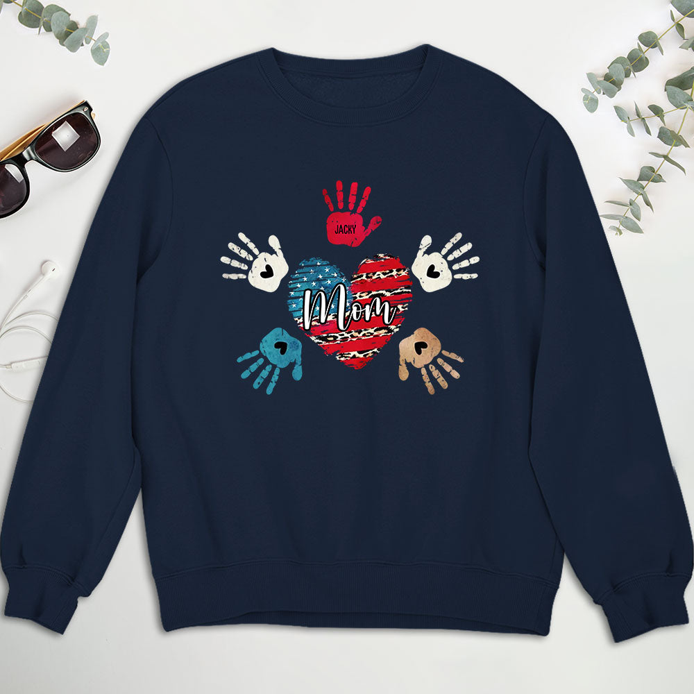 Heart And Hands - Personalized Custom Sweatshirt