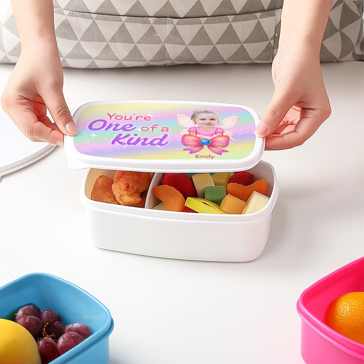 You Are One Of A Kind - Personalized Custom Lunch Box