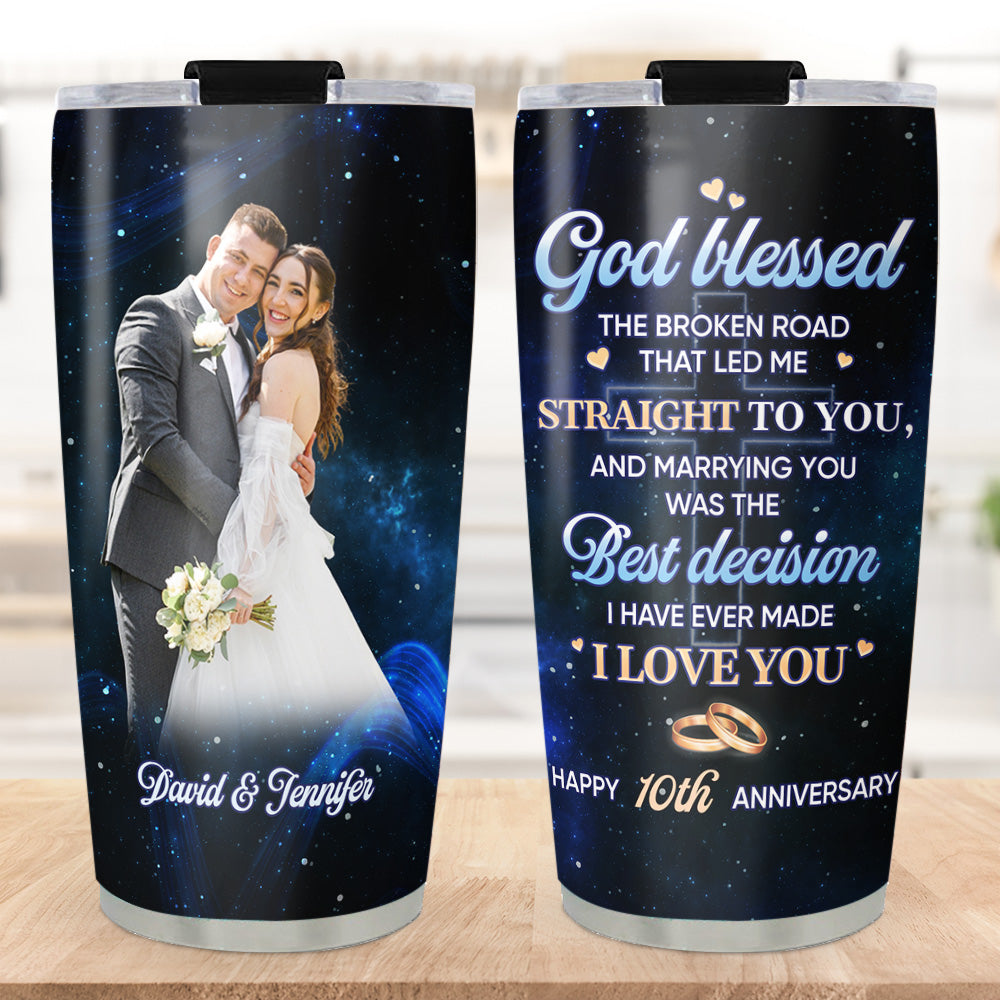 I Am Here For You - Personalized Custom Tumbler