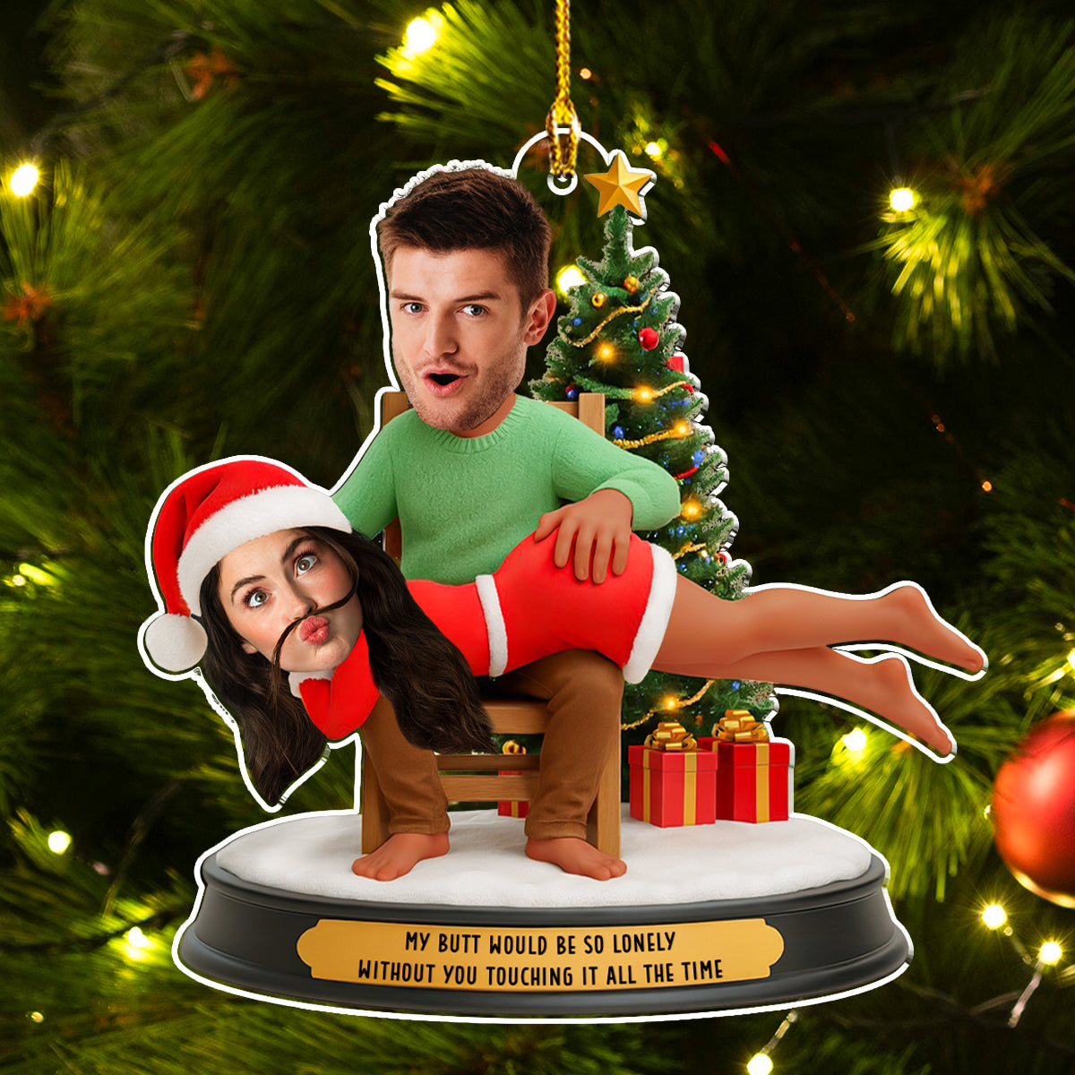 So Lonely Without You - Personalized Custom Acrylic Ornament