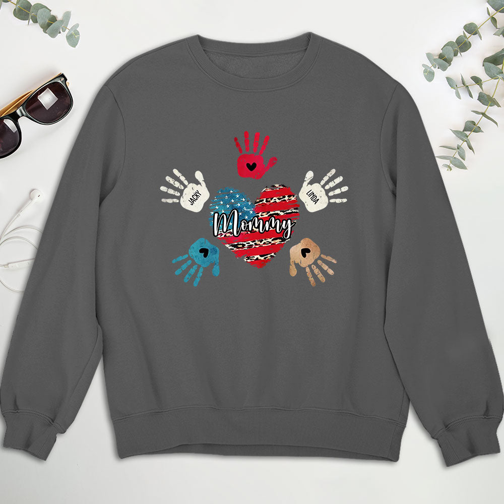Heart And Hands - Personalized Custom Sweatshirt