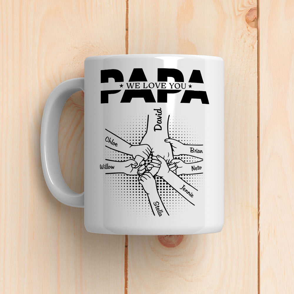 We Love You - Personalized Custom Mug