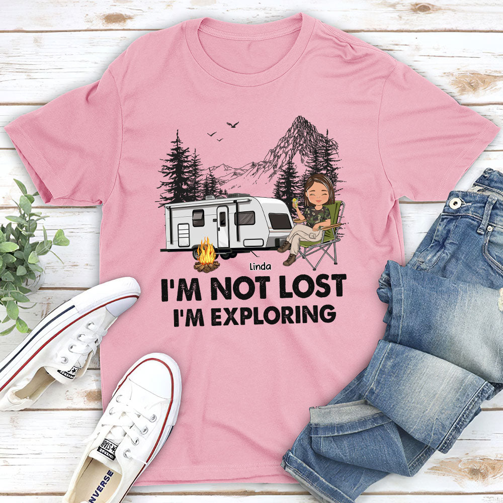 Not Lost - Personalized Custom Unisex T-shirt