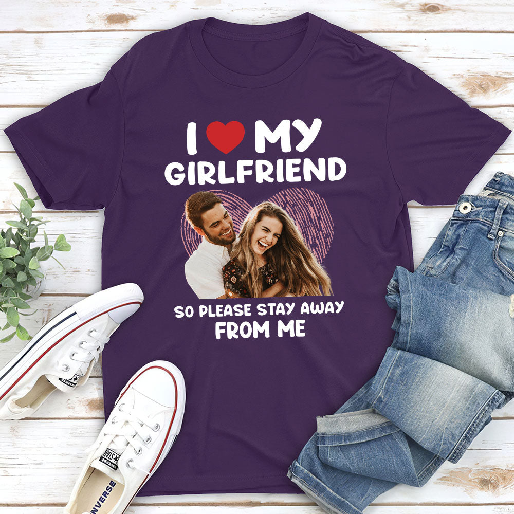 My Girlfriend - Personalized Custom Unisex T-shirt