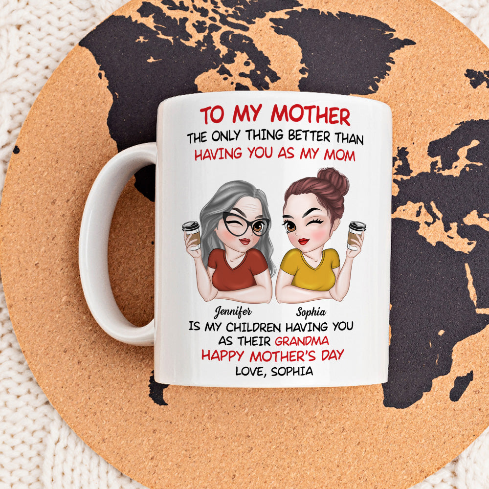 To My Mother - Personalized Custom Coffee Mug