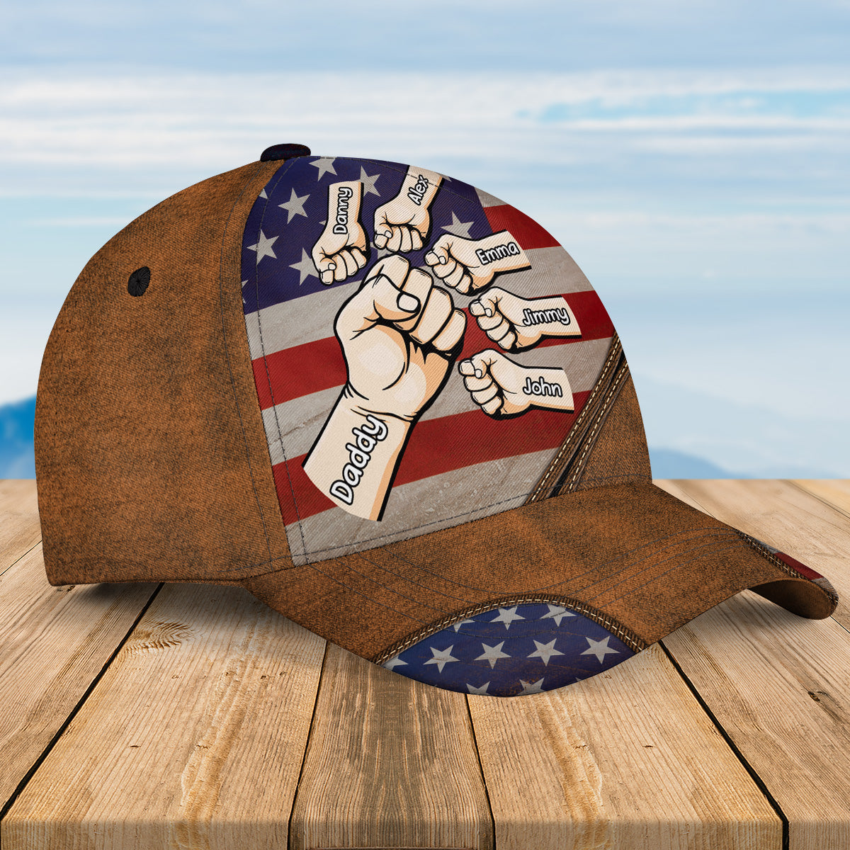 Worlds Best Dad - Personalized Classic Cap