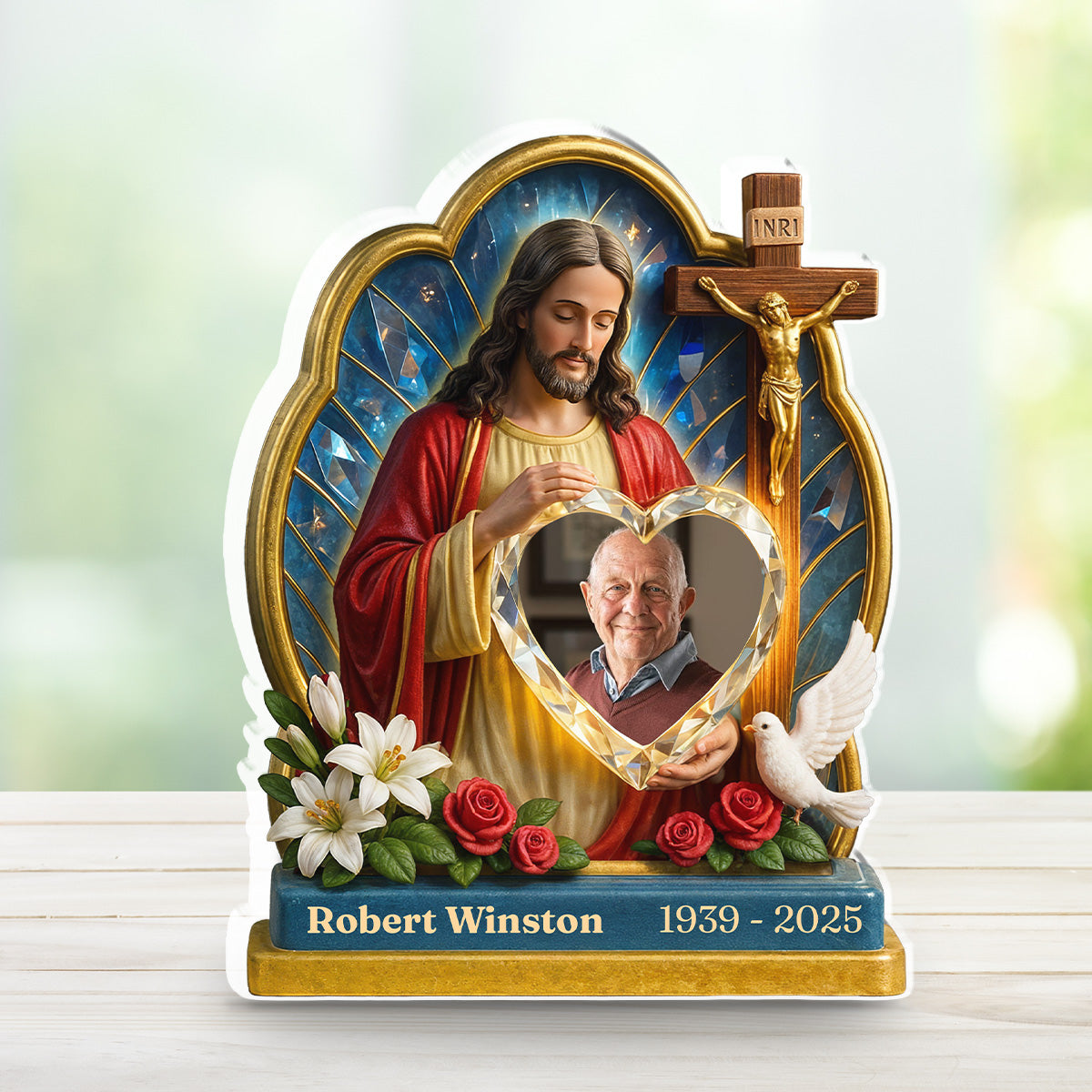 Guardian Of My Heart - Personalized Custom Acrylic Plaque