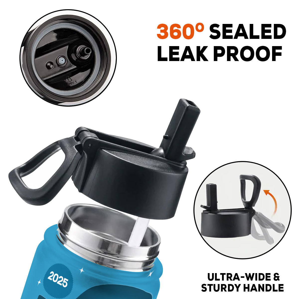 Back To School Kid - Personalized Custom Kids Water Bottle