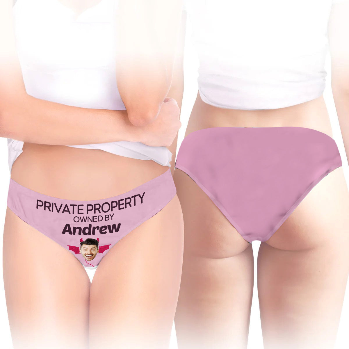 Private Property - Personalized Women Briefs