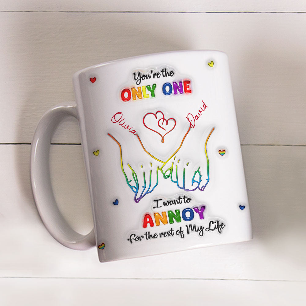 I Met You I Loved You - Personalized Custom 3D Inflated Effect Mug