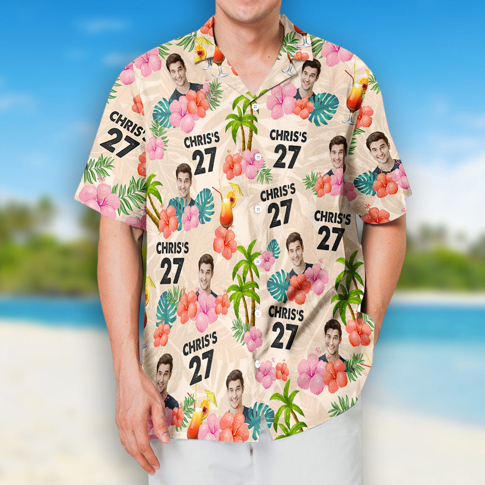 Beach Party Ready - Personalized Custom Hawaiian Shirt