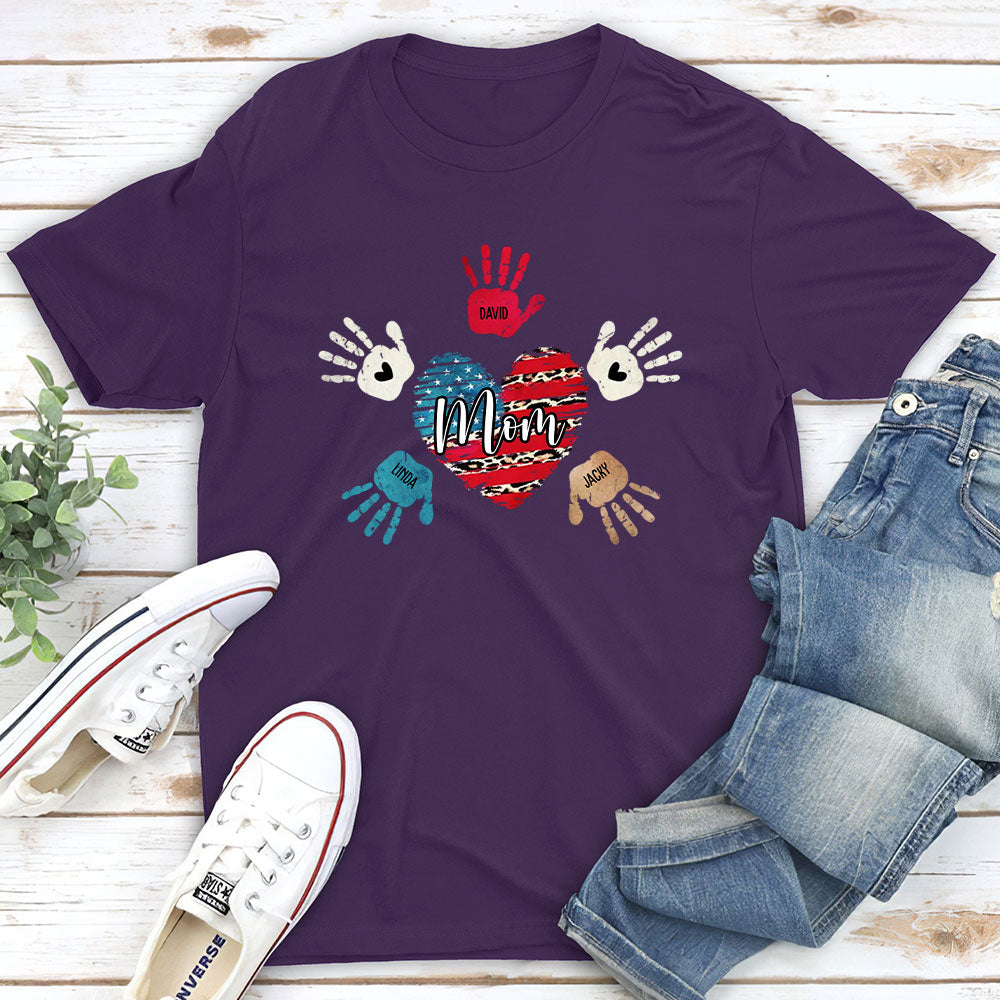 Heart And Hands - Personalized Custom Unisex T-shirt