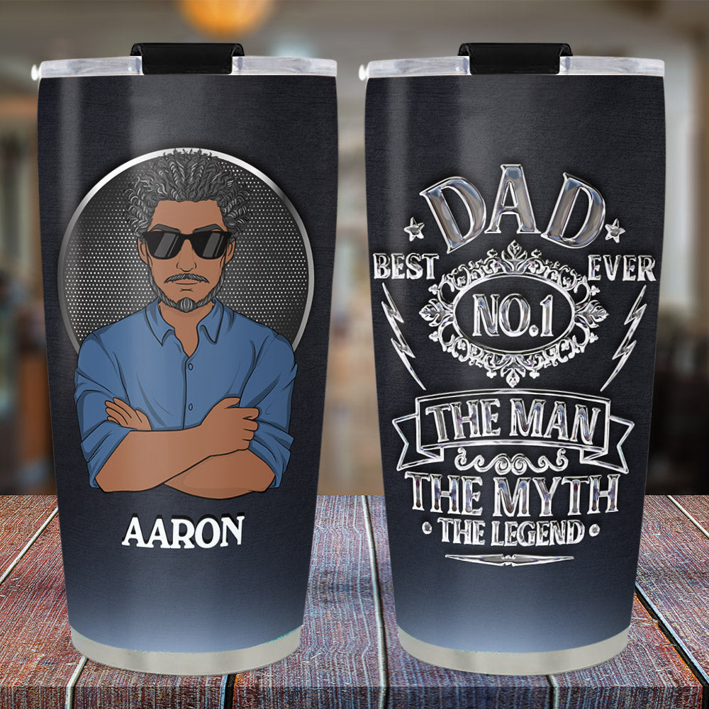 NO.1 Dad - Personalized Custom Tumbler