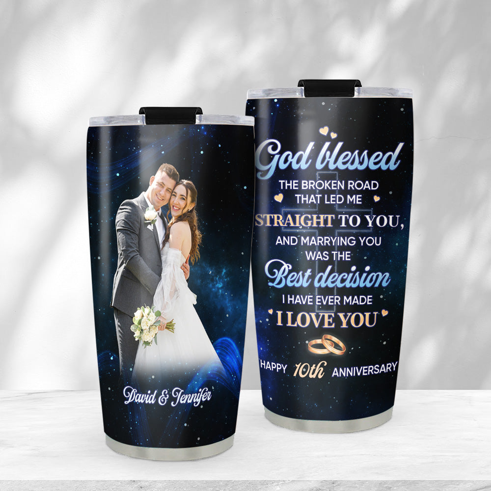 I Am Here For You - Personalized Custom Tumbler